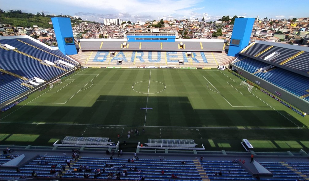 Arena Barueri receberá confronto entre Oeste e São Paulo neste sábado — Foto: Emilio Botta