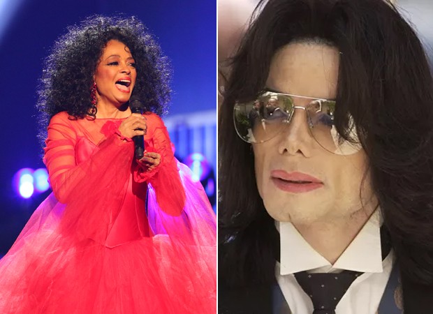 Diana Ross e Michael Jackson (Foto: Getty Images)