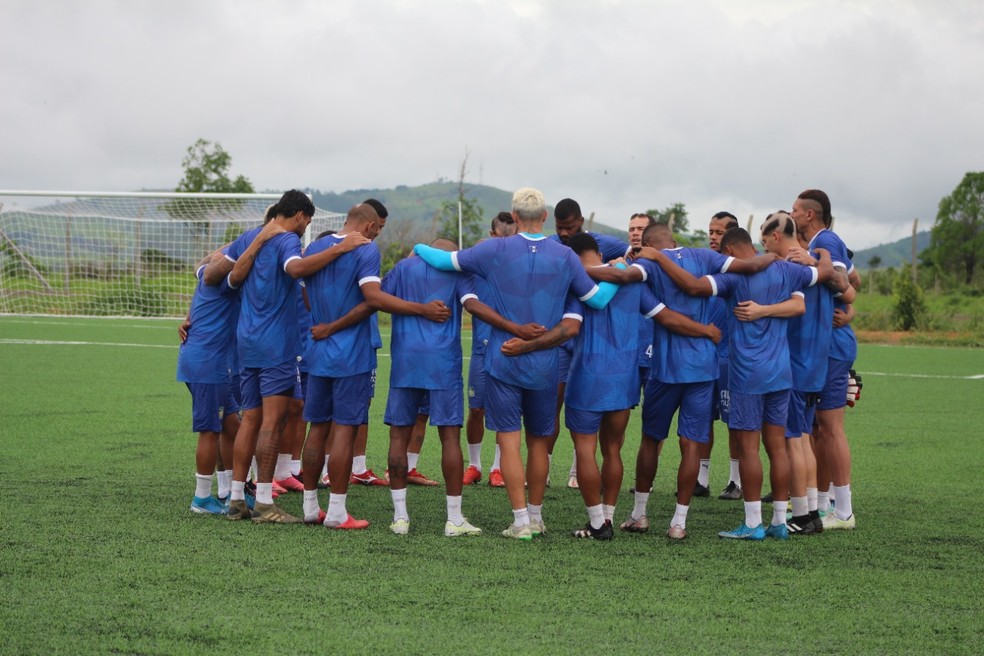 Nova Venécia jogará a Série A do Estadual pela primeira vez em sua história — Foto: Samuel Gomes
