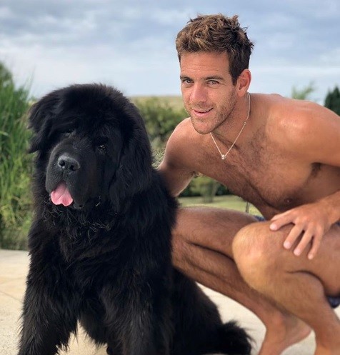 Delpo e seu cachorro de estimação, Cesar