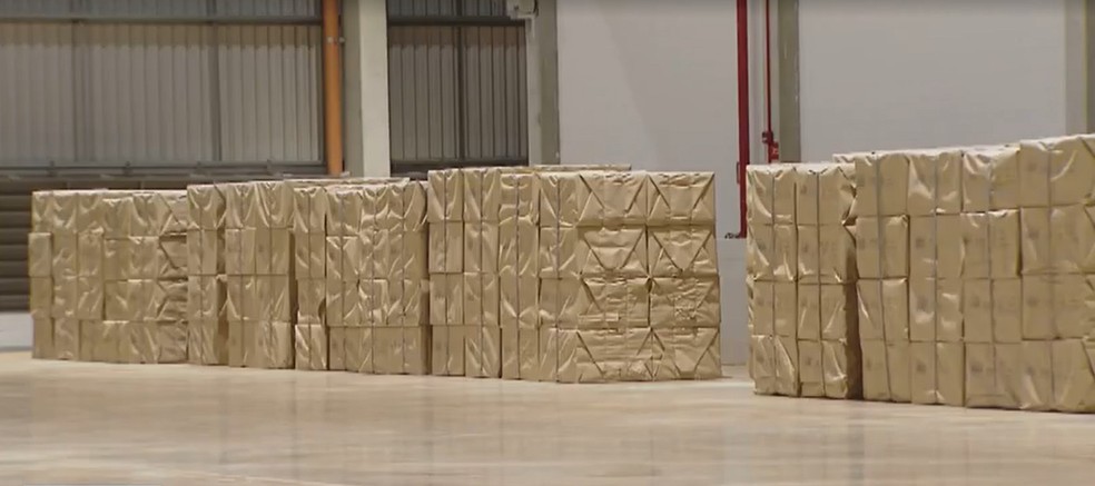 LD Celulose começa a produzir em fábrica no Triângulo Mineiro — Foto: Reprodução/TV Integração