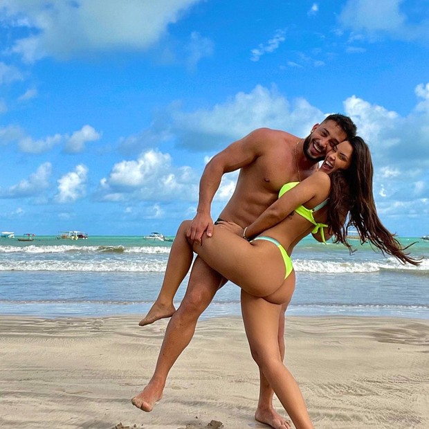 Ivy Moraes e Nandinho Borges (Foto: Reprodução/Instagram)