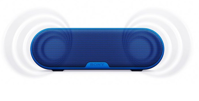 Caixa de som da Sony tem graves potentes, Bluetooth e NFC (Foto: Divulgação/Sony)
