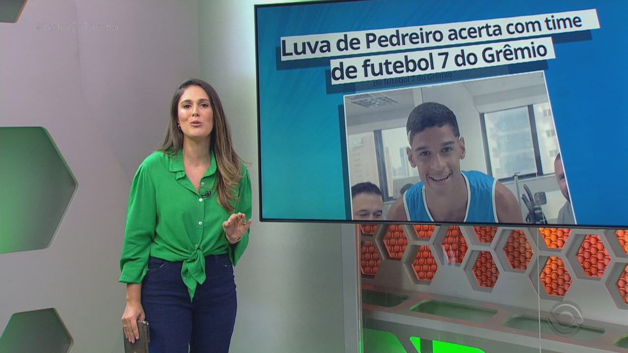 Luva de Pedreiro acerta com time de futebol 7 do Grêmio