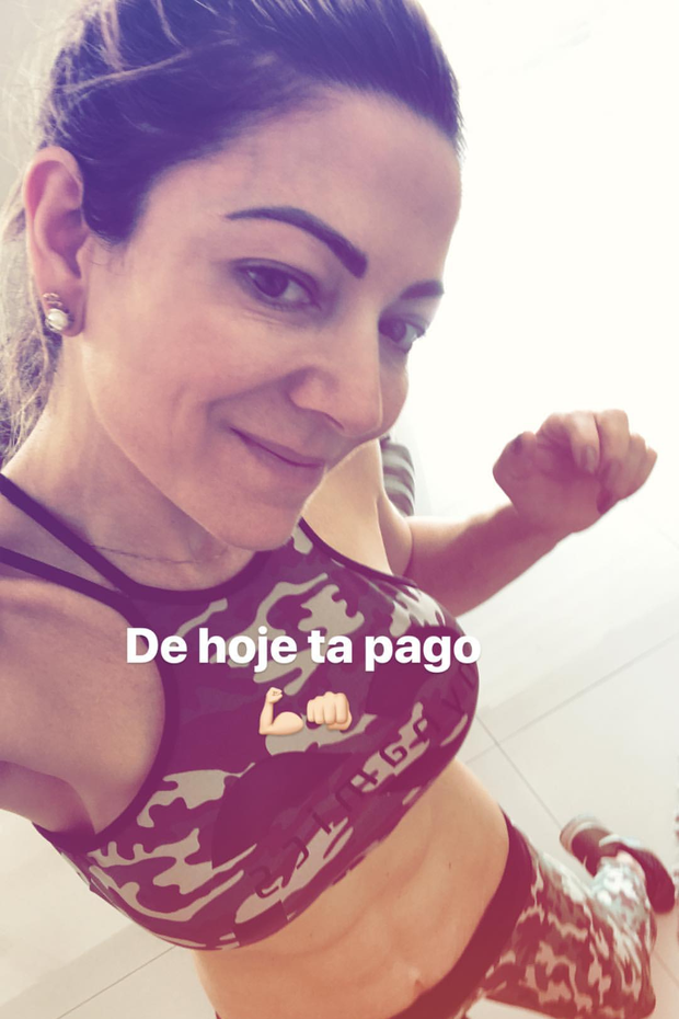 Karina Lucco dá o start fitness na semana (Foto: Reprodução/Instagram)