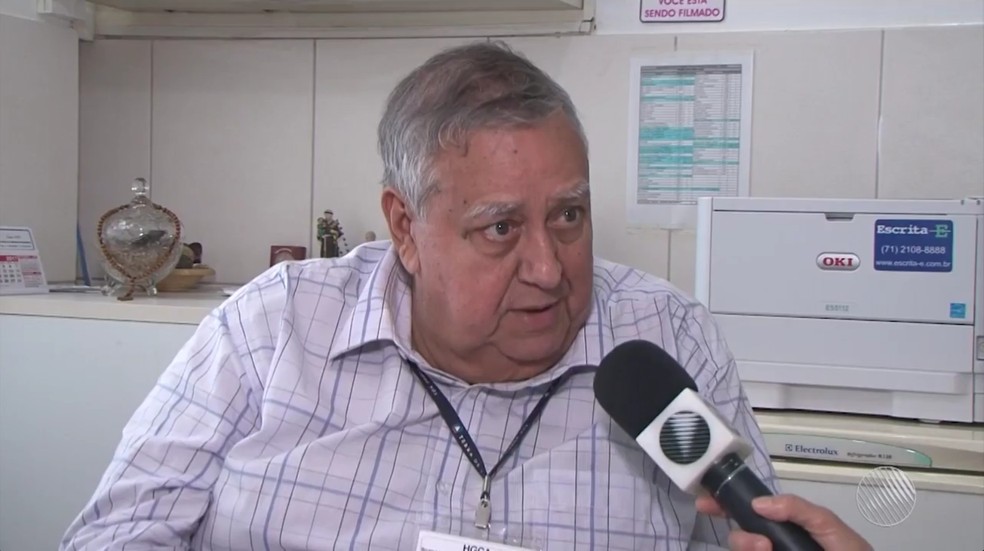José Carlos Pitangueira, diretor geral do hospital (Foto: Reprodução/TV Subaé)