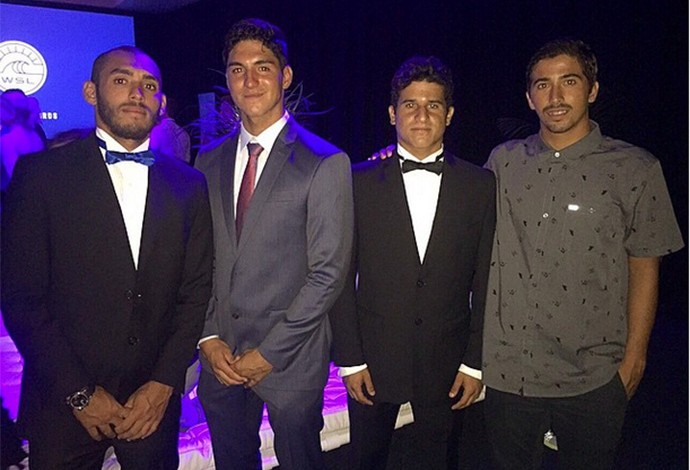 Jadson André, Gabriel Medina, Ítalo Ferreira e Miguel Pupo (Foto: Reprodução / Instagram)