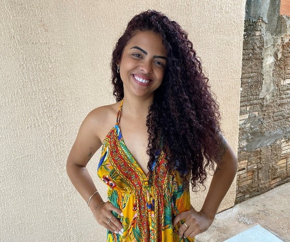 Paula, da Casa de Vidro do BBB 23, tem Luísa Sonza como símbolo sexual e gosta de falar sozinha  — Foto: Raissa Cavaignac/gshow