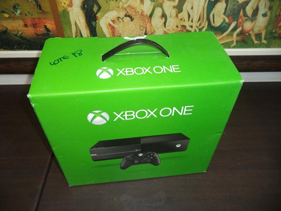 Xbox One também está disponível com lances mínimos bem abaixo do valor de mercado — Foto: Divulgação/Receita Federal