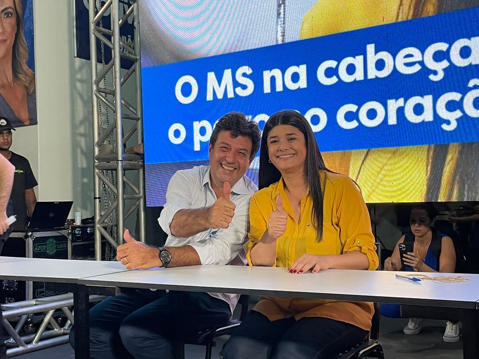 Mandetta é candidato ao senado por Mato Grosso do Sul pelo União Brasil.  — Foto: José Câmara