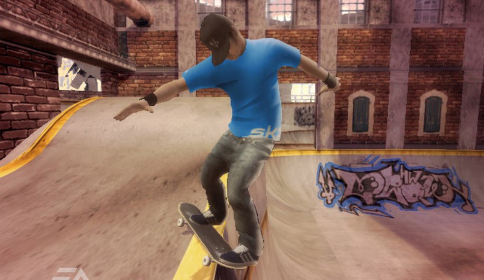 Skate It era a versão adaptada do game original de Xbox 360 para o Nintendo Wii — Foto: Divulgação/EA