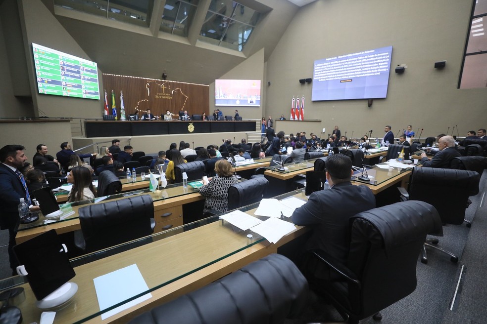 Assembleia Legislativa do Amazonas (Aleam) — Foto: Hudson Fonseca/Aleam