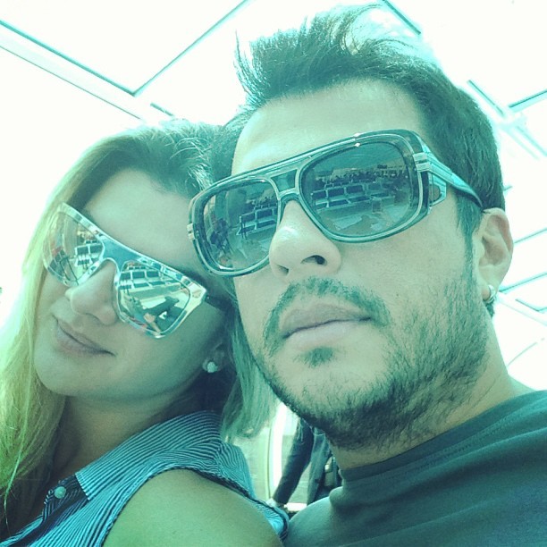 Mirella Santos e Wellington Muniz, o Ceará (Foto: Reprodução / Instagram)