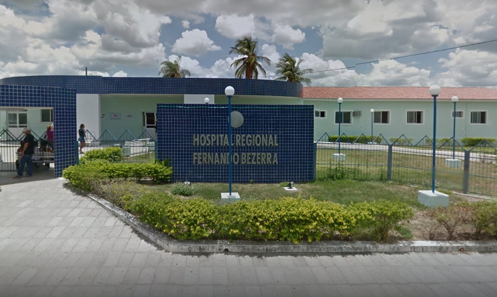 A vítima chegou a ser levada para o Hospital Regional de Ouricuri, onde morreu  — Foto: Reprodução/ Google Street View