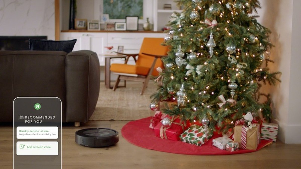 iRobot atualiza robôs Roomba para desviarem de árvores de Natal