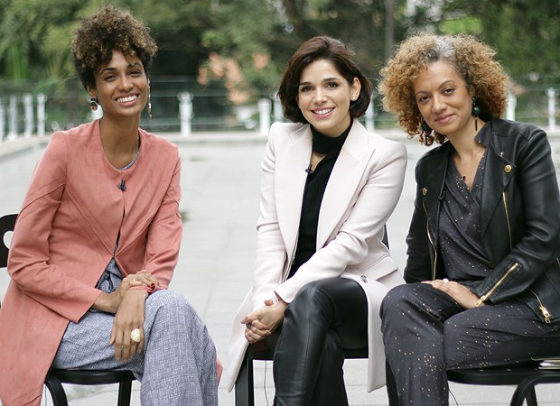 Stephanie Ribeiro, Sabrina Petraglia e Adriana Ferreira Silva (Foto: Cristiane Senna)