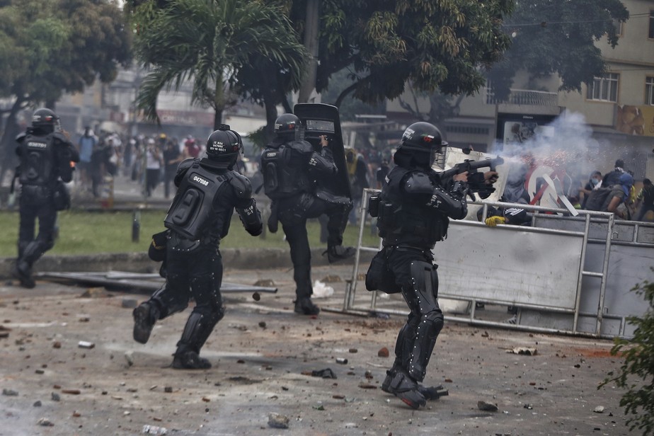 protestos na colombia