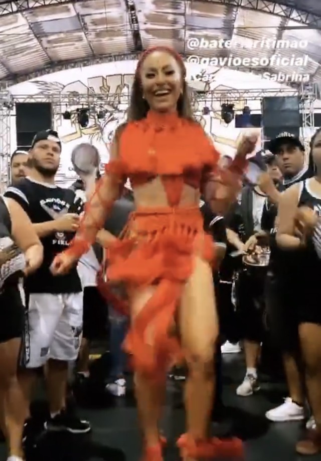 Sabrina Sato dá início ao Carnaval (Foto: Reprodução/Instagram)