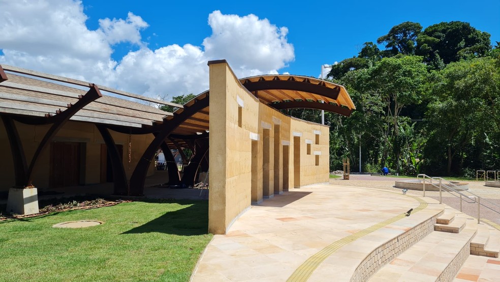 Parque da Pedra do Xangô será inaugurado nesta quarta-feira  — Foto: Ludmila Gavazza