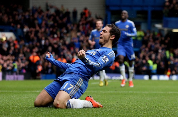 Hazard, meio-campista de destaque no Chelsea (Foto: Getty Images)