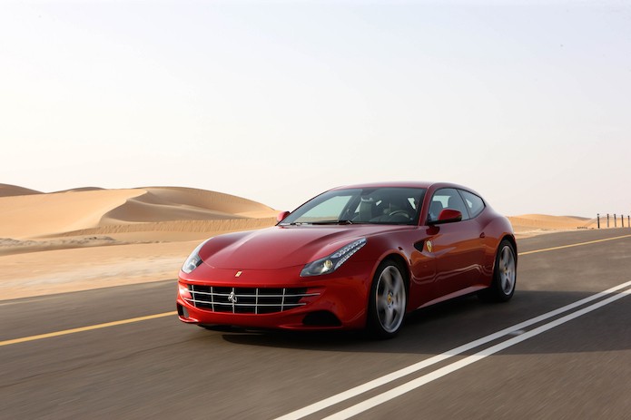 Ferrari FF tem motor V12 (Foto: Divulgação/Ferrari)