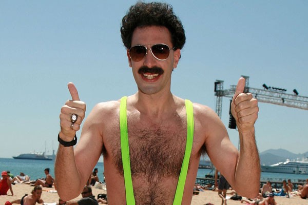 Sacha Baron Coen como Borat (Foto: Divulgação)