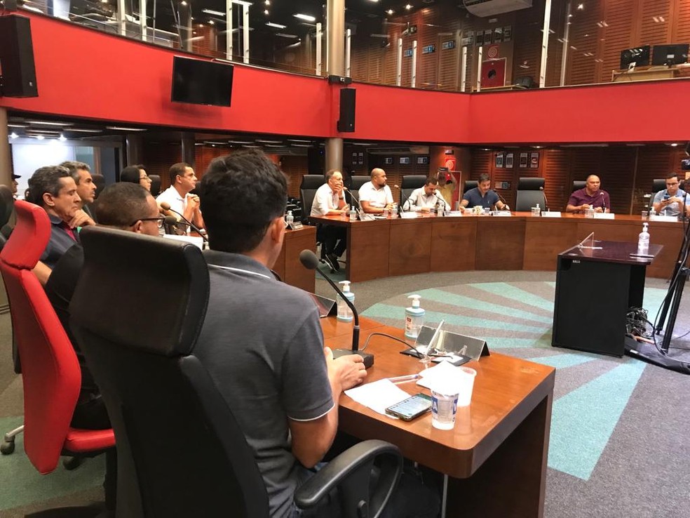 Votação foi realizada na Câmara nesta terça-feira (29) — Foto: Câmara de  Pará de Minas/Divulgação 