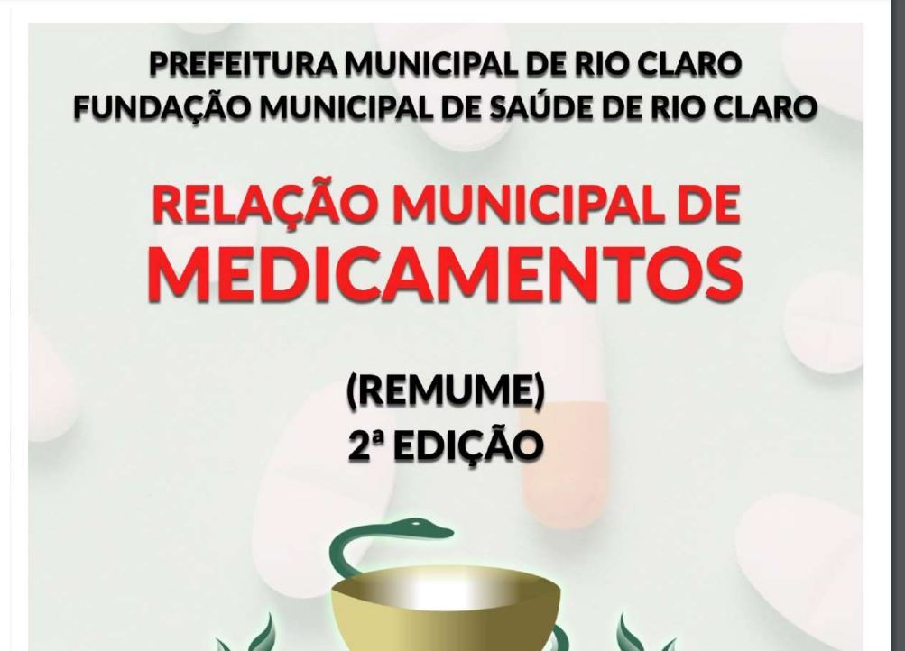 Rio Claro disponibiliza lista com remédios gratuitos distribuídos no município; saiba como consultar