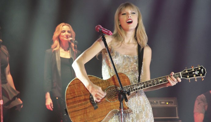 Taylor Swift se apresenta no Rio em show fechado em 13 de setembro de 2012
