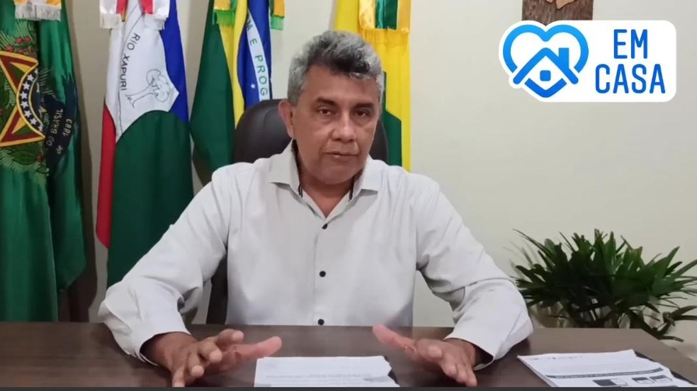 Prefeito de Xapuri liberou eventos religiosos  — Foto: Reprodução 