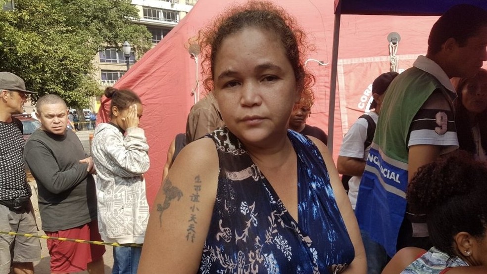 Francisca Santos Silva morava no edifício com o marido e cinco filhos  (Foto: Rafael Barifouse/BBC)