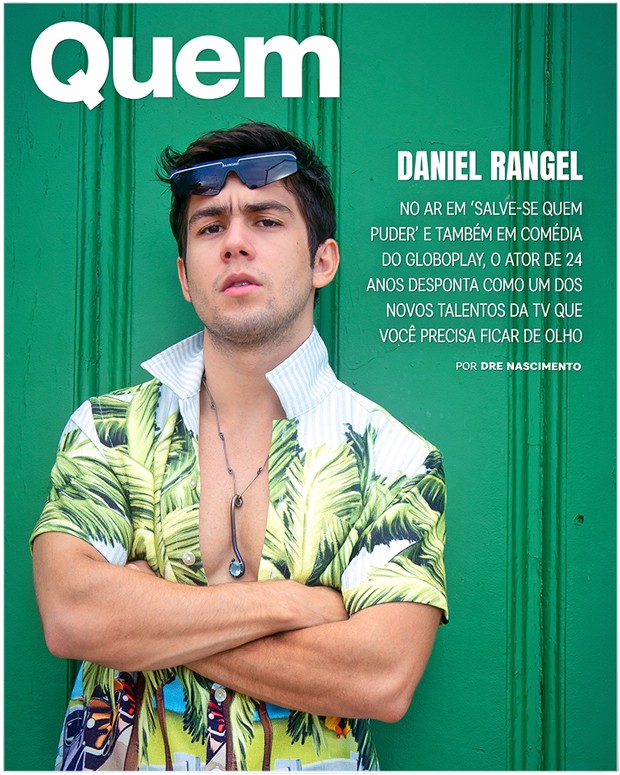 Daniel Rangel é a Capa da Semana da Quem (Foto: Ícaro Cerqueira/ Ed. Globo)