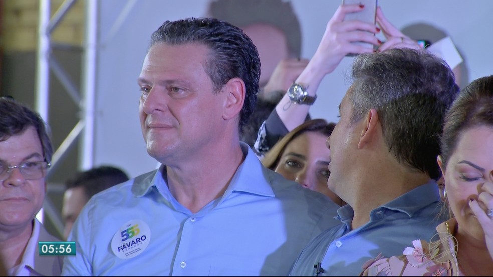 Carlos Fávaro (PSD), candidato ao Senado (Foto: TVCA/ Reprodução)