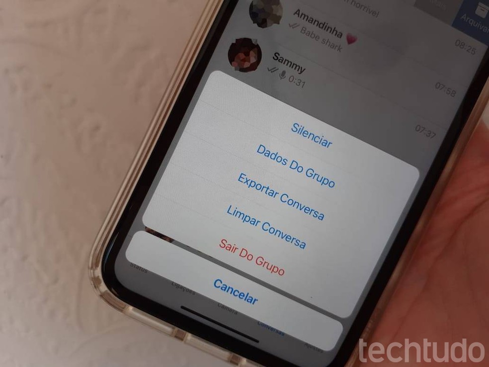 WhatsApp pode conferir nome e descri��o de grupos para banir quem infringe os termos de uso � Foto: Luana Antunes/TechTudo