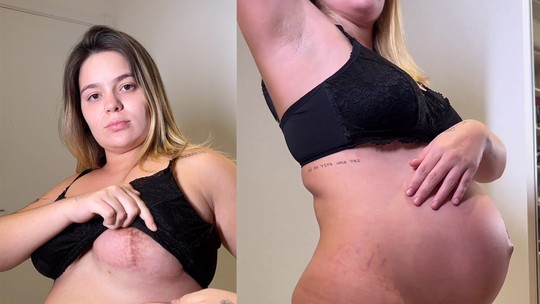 Viih Tube mostra mudanças corporais na gestação: "Tour pelo corpo grávida"