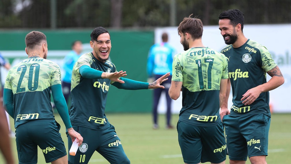 Com Garotos E Retorno De Luan Palmeiras Fecha Preparacao Para Enfrentar Sport Palmeiras Ge