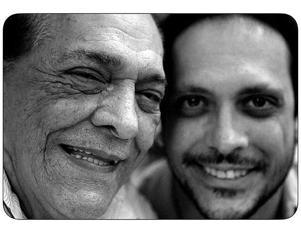 Lucio Mauro com o filho, Lucio Mauro Filho (Foto: Instagram / Lucio Mauro Filho)