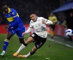 Boca Juniors e Corinthians se enfrentaram pelas oitava de final da Libertadores | AFP