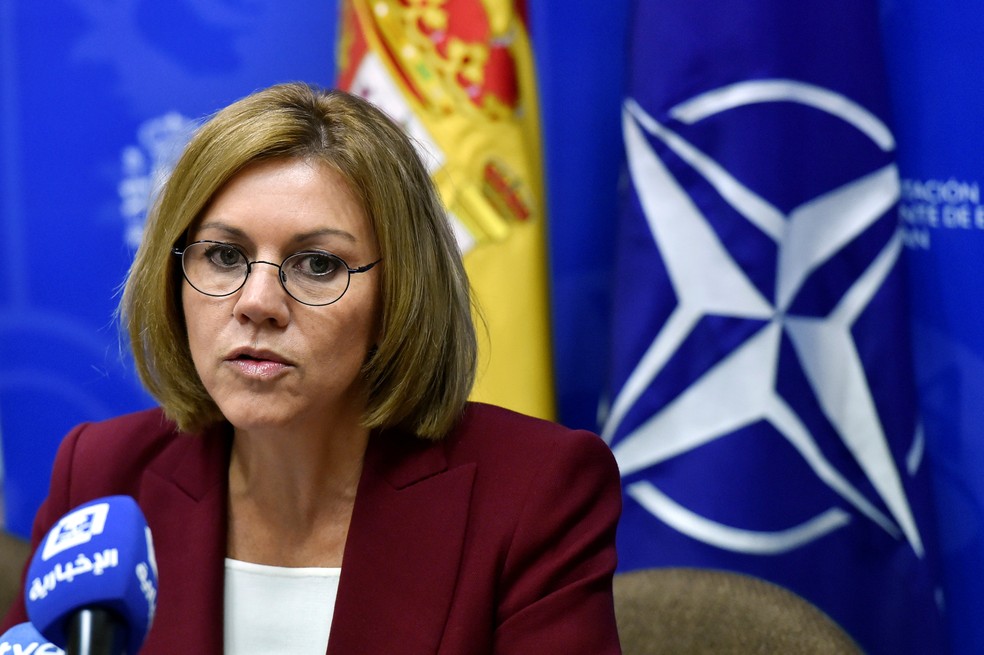 Maria Dolores de Cospedal, ministra da Defesa espanhola (Foto: REUTERS/Eric Vidal)