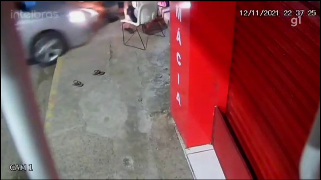 Câmeras flagraram momento em que PM atropela cinco pessoas no Recife