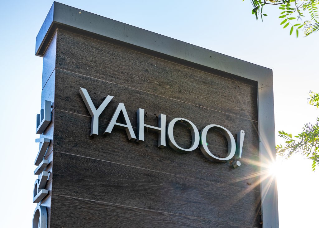 PLAYA VISTA, CA - OCTOBER 15: General views of the Yahoo Inc Playa Vista offices on October 15, 2020 in Playa Vista, California.  (Photo by AaronP/Bauer-Griffin/GC Images) (Foto: GC Images)