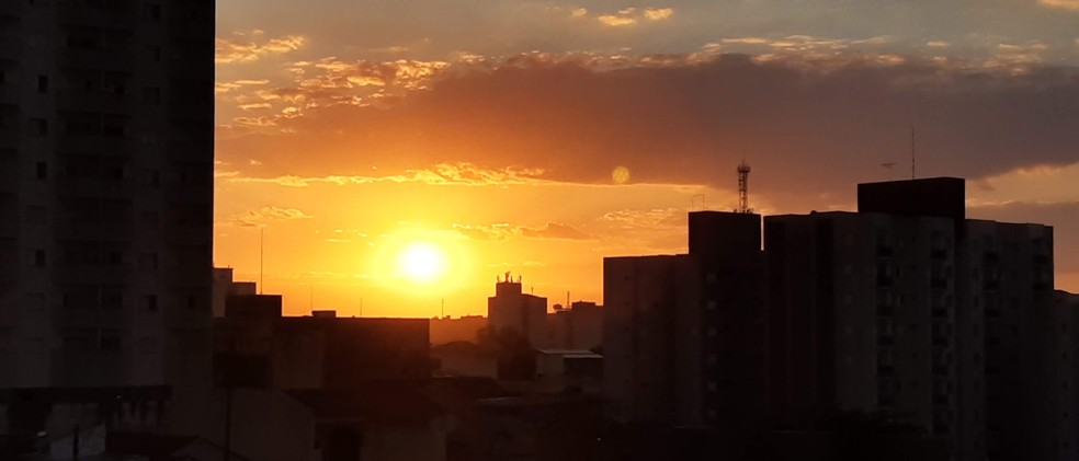 No fim do inverno, Bauru registra a maior temperatura do ano — Foto: Fernando Savioli/TV TEM