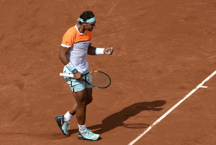 Rafael Nadal vence Almagro na estreia do ATP 500 de Barcelona (Foto: AP)