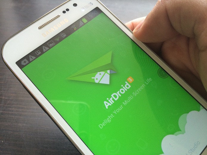 Como enviar arquivos do Android para o Mac com o AirDroid? (Foto: Marvin Costa/TechTudo)