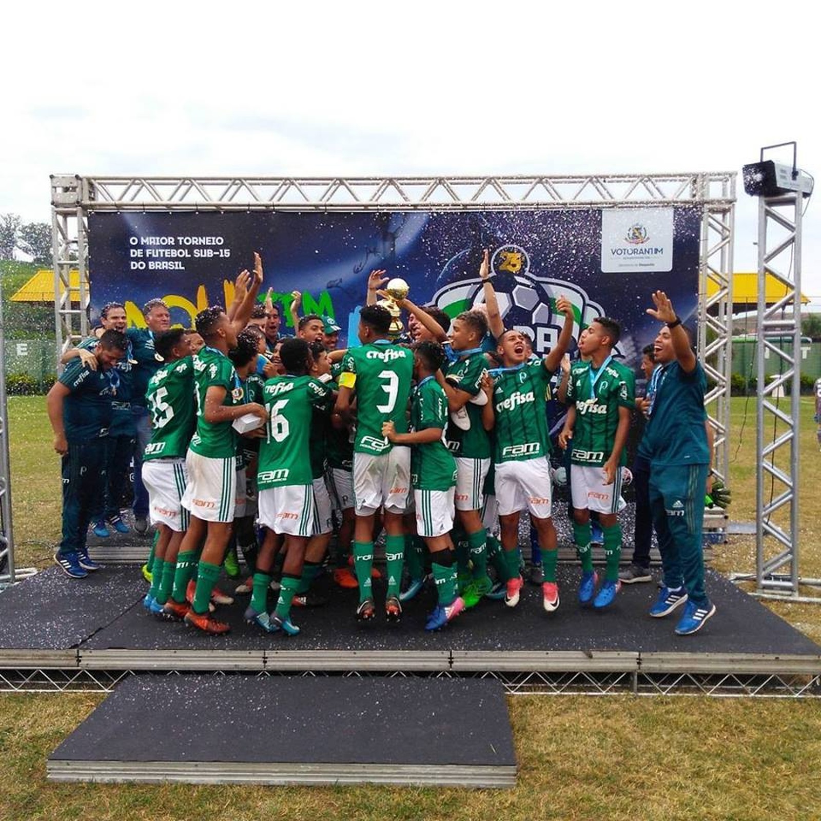 Base do Palmeiras vence torneios de janeiro e mostra força em nível nacional