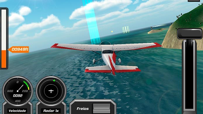 Saiba como jogar Flight Pilot, simulador de avião real para smarts (Foto: Reprodução/Tais Carvalho)