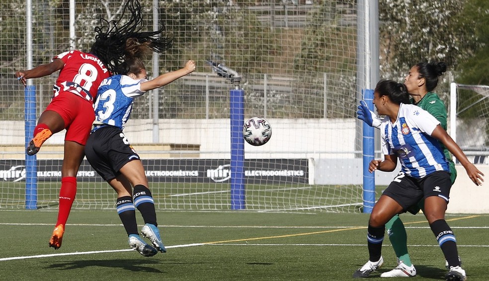 Com Gol De Ludmila Atletico De Madrid Estreia Com Vitoria No Espanhol Feminino Futebol Internacional Ge