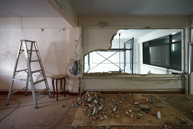 Room under renovation with window. (Foto: Getty Images)