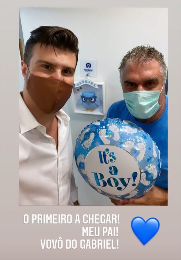 Marcelo e João Zangrandi (Foto: Reprodução/Instagram)