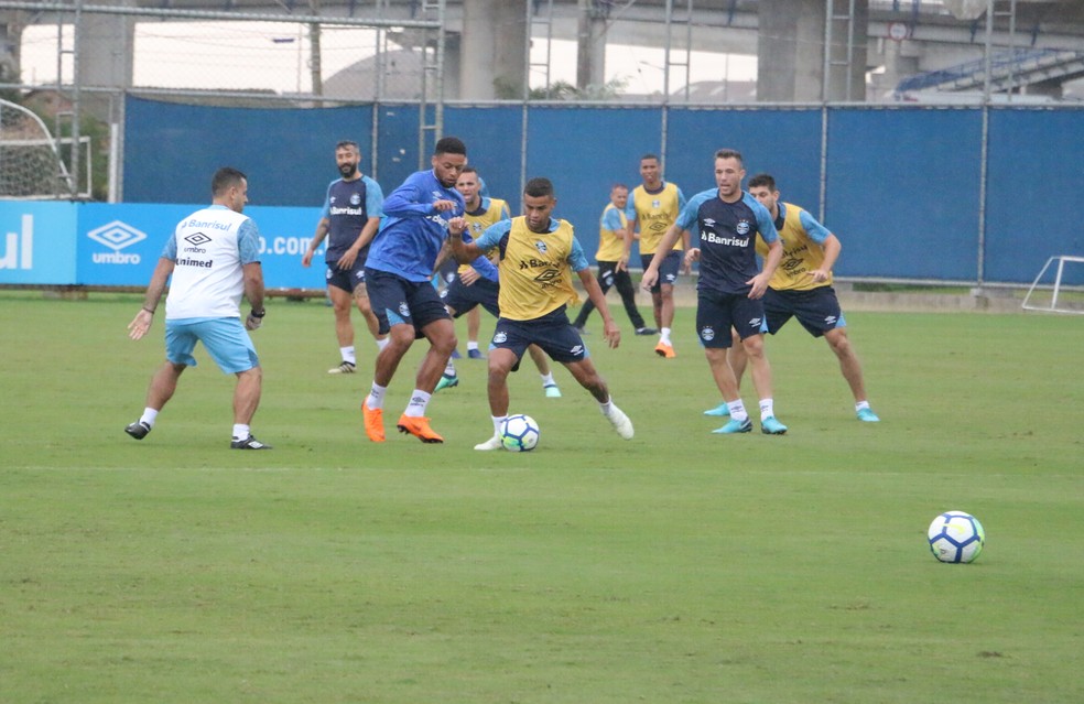 André e Alisson devem ser as novidades do Grêmio (Foto: Eduardo Moura)